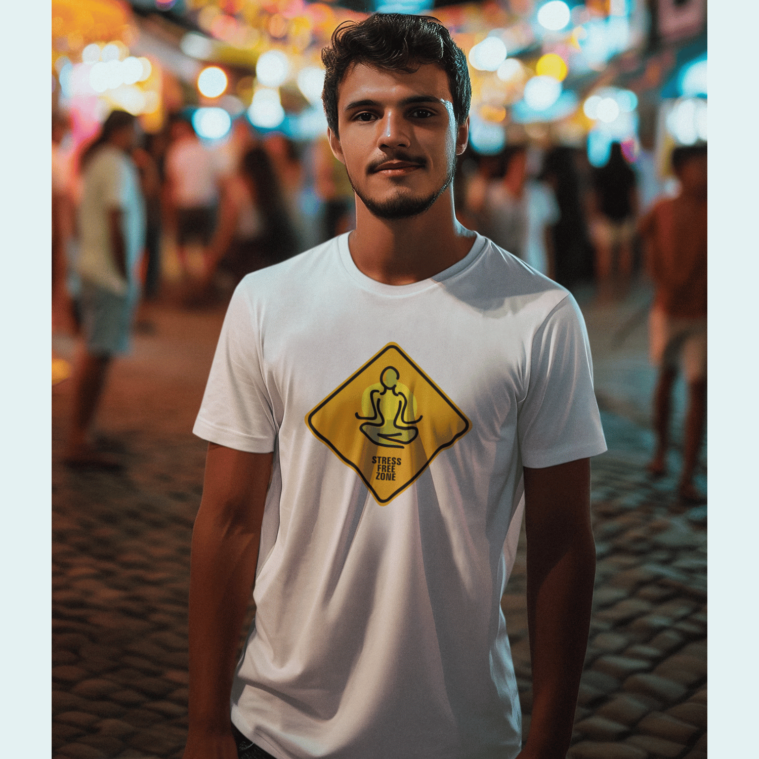 Stress Free - Mens T-shirts - Shipping Globally!