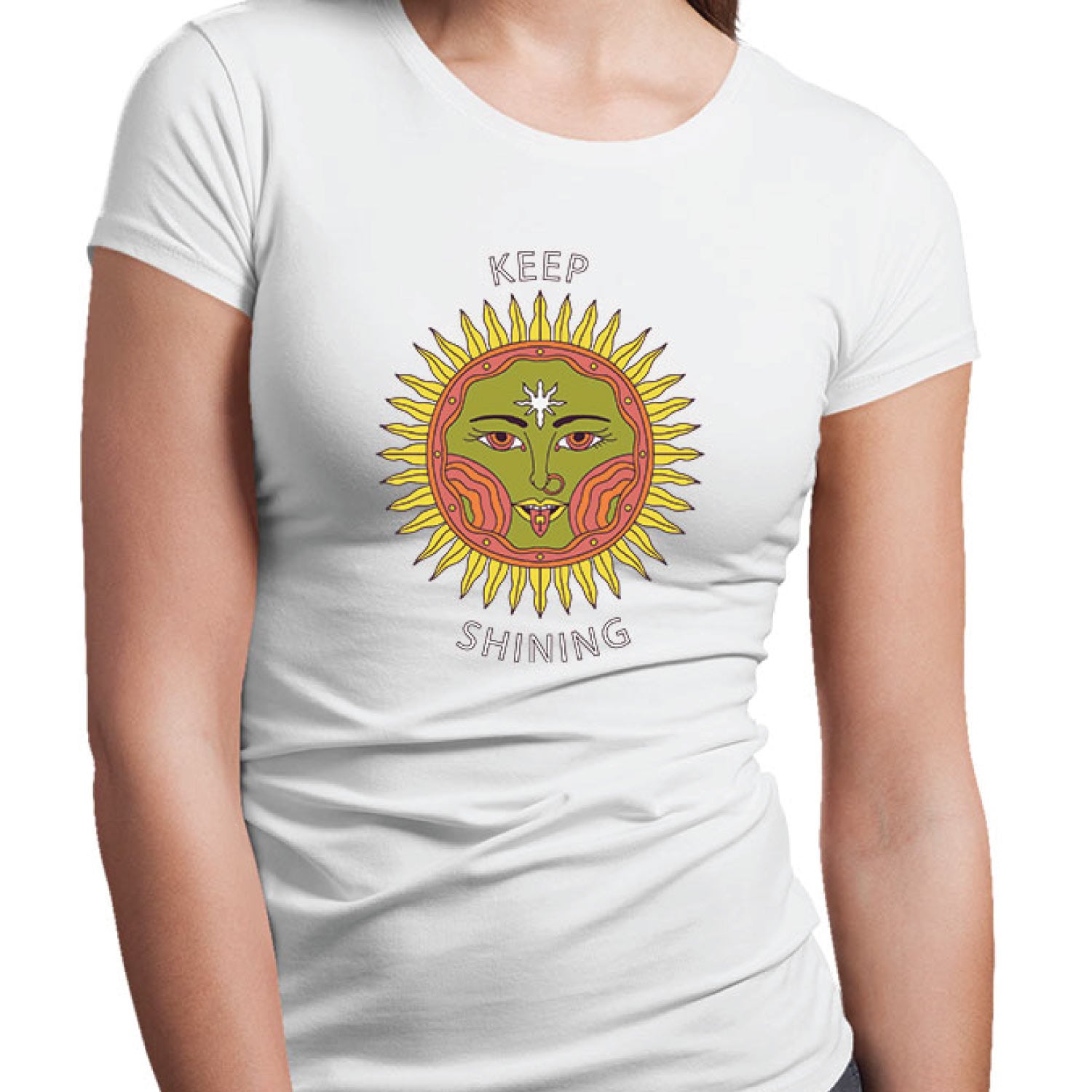 Keep Shinning Women’s Tee – Tantra Original Since 1997 – Casual Wear – Shipping Globally!