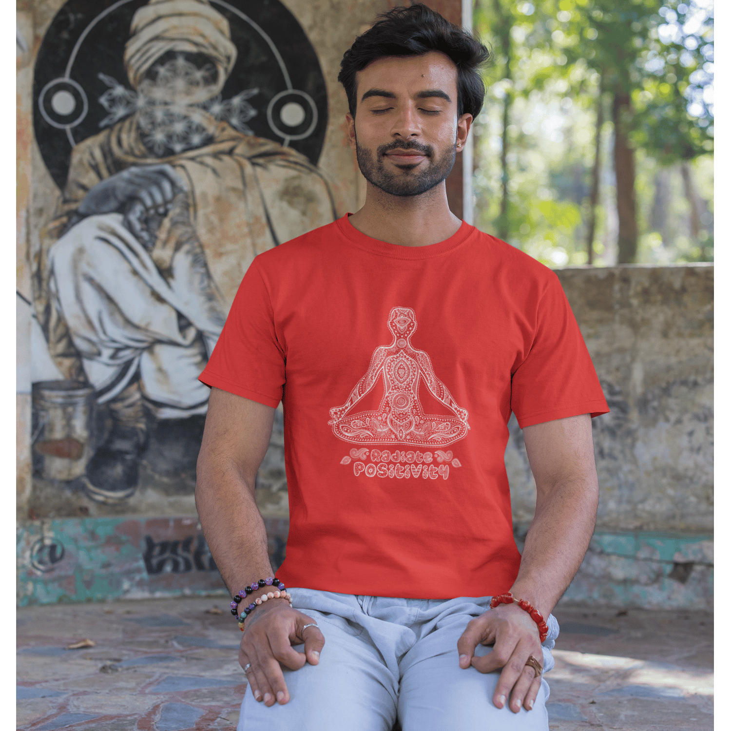 Radiate Positivity -Mens t-shirts - Shipping Globally!