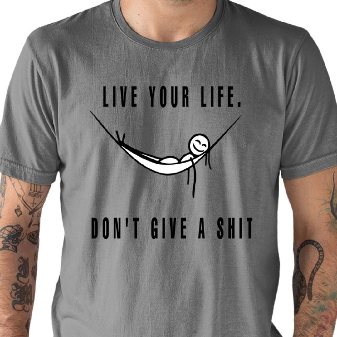 Tantra Give a Shit Cotton Unisex T-Shirt Everyday Casual Wear Original Since 1997 Shipping Globally