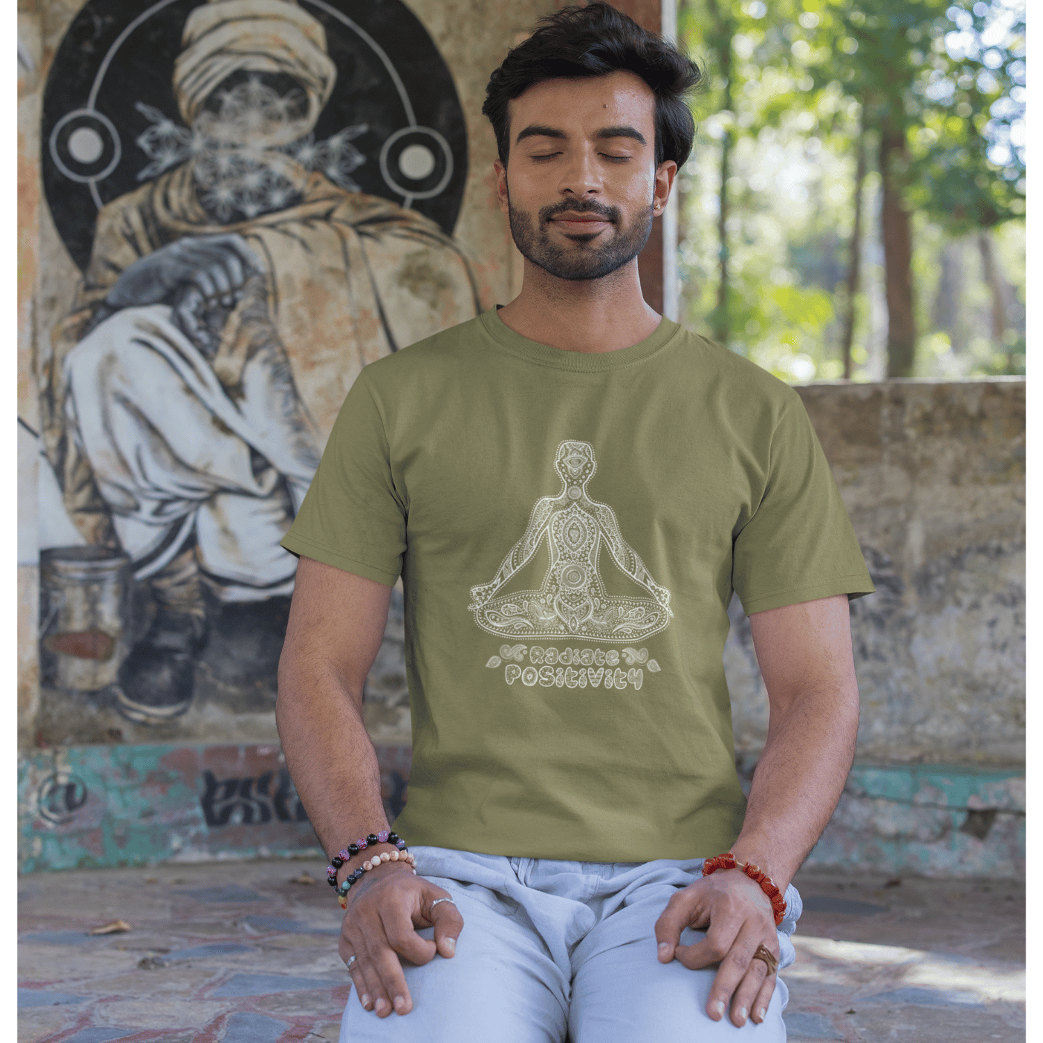 Radiate Positivity -Mens t-shirts - Shipping Globally!