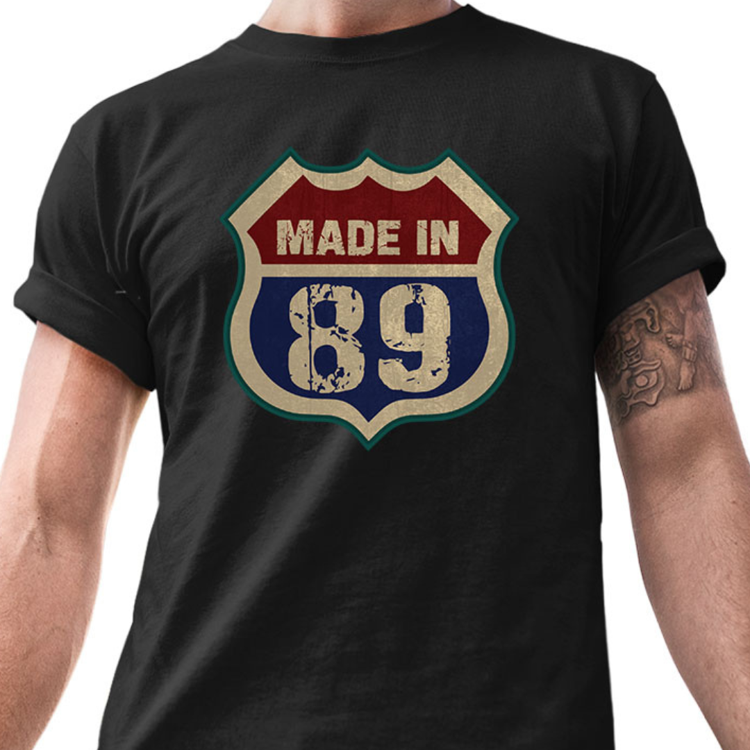 Made in 1978-2003 Tees Tantra Original Since 1997 Unisex Cotton Tee for Everyday Wear Shipping Worldwide