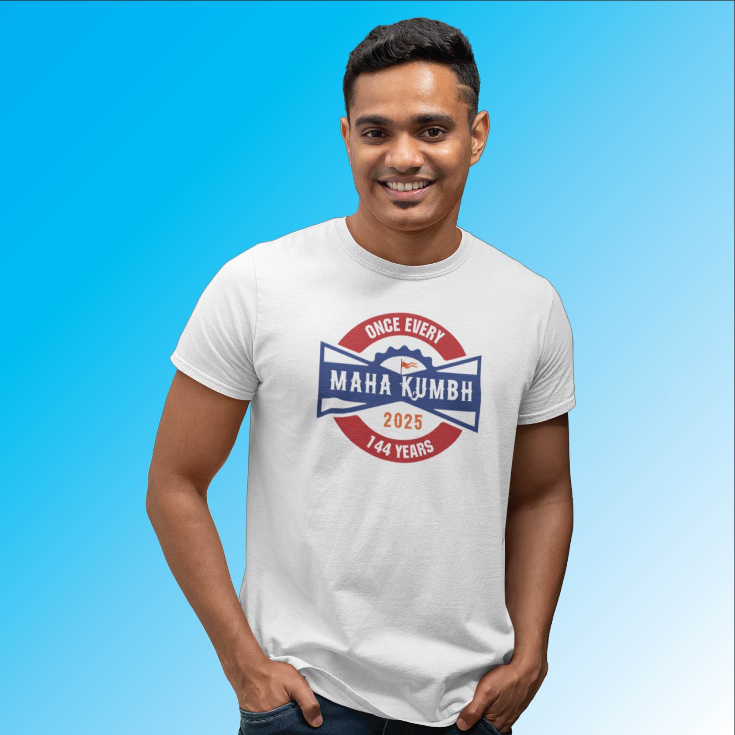 Tantra Kumbh 13 T-Shirt – Unisex Graphic Tee – Premium Cotton Casual Wear – Spiritual & Traditional Design - Shipping Globally!