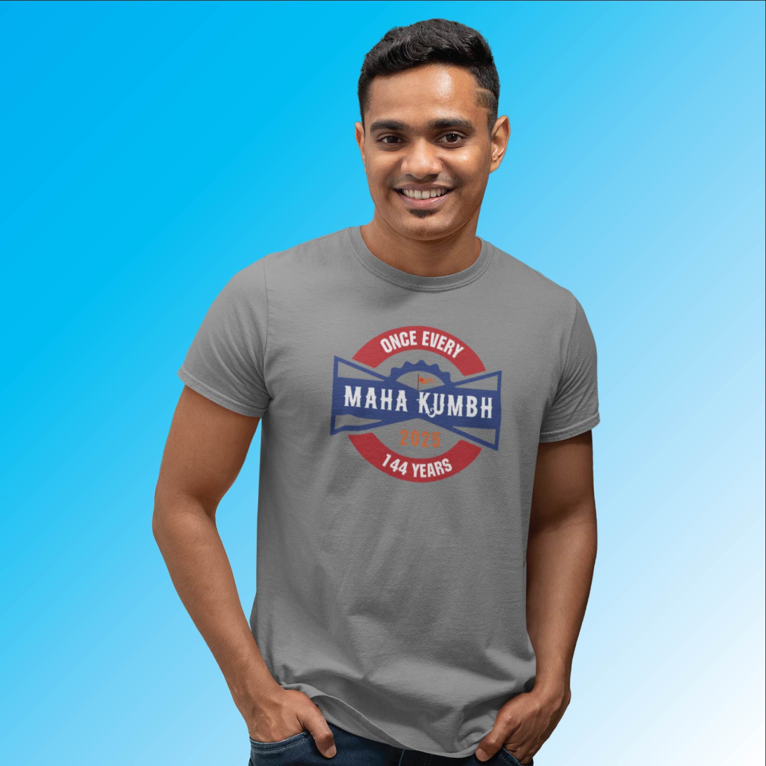 Tantra Kumbh 13 T-Shirt – Unisex Graphic Tee – Premium Cotton Casual Wear – Spiritual & Traditional Design - Shipping Globally!
