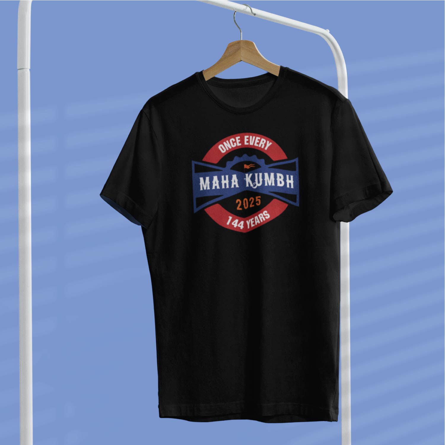 Tantra Kumbh 13 T-Shirt – Unisex Graphic Tee – Premium Cotton Casual Wear – Spiritual & Traditional Design - Shipping Globally!