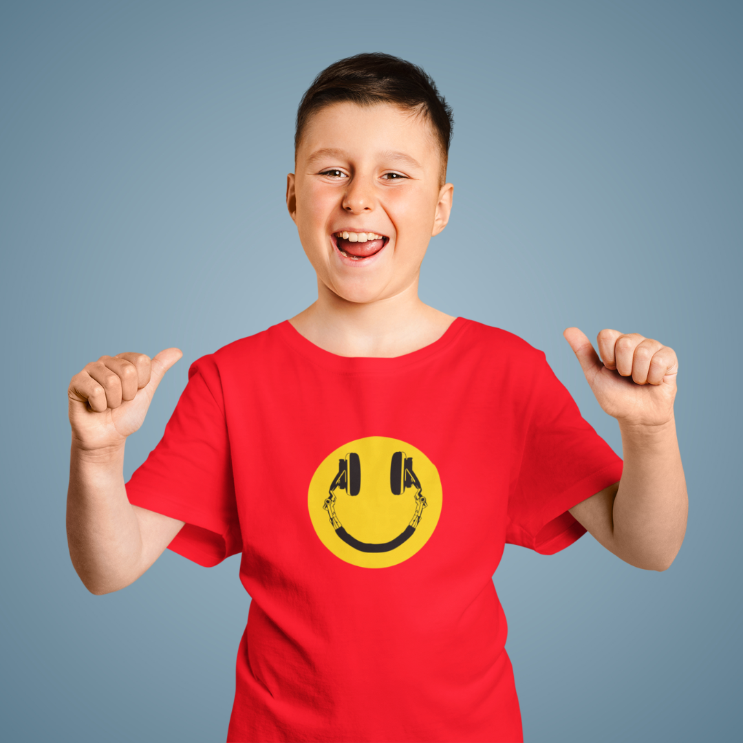Happy Headphone Family Tees – Tantra Original Since 1997 – Cotton Matching Outfits – Shipping Globally!