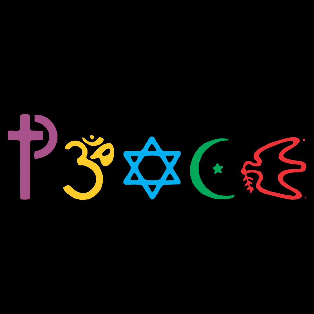 Secular Peace – Tantra Original Since 1997 – Unisex Cotton Tee Everyday Wear – Shipping Globally!