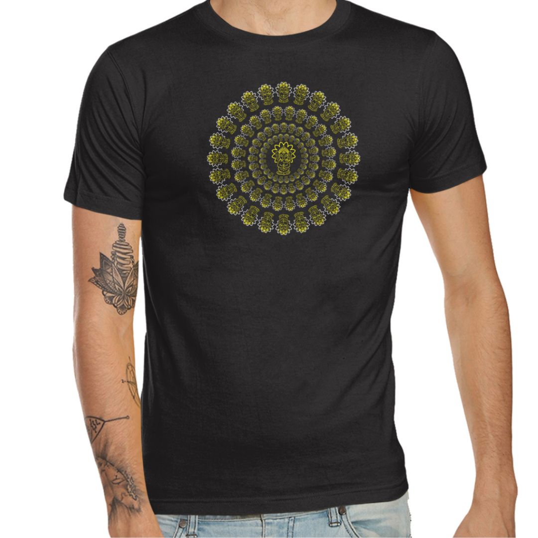 Ganesh Mandala Family Tee – Tantra Original Since 1997 – 100% Cotton Matching Outfits – Shipping Globally!