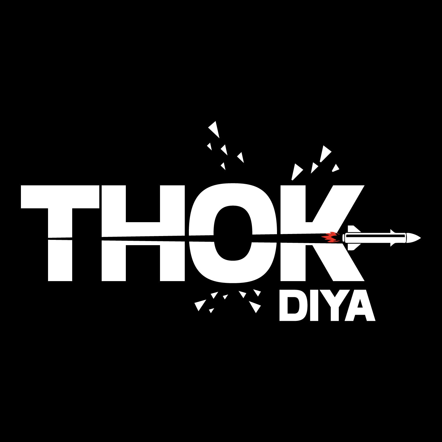 Thok Diya – Tantra Original Brand Since 1997 – Unisex Graphic Cotton Tee – Desi Savage Statement Casual Wear - Shipping Globally!