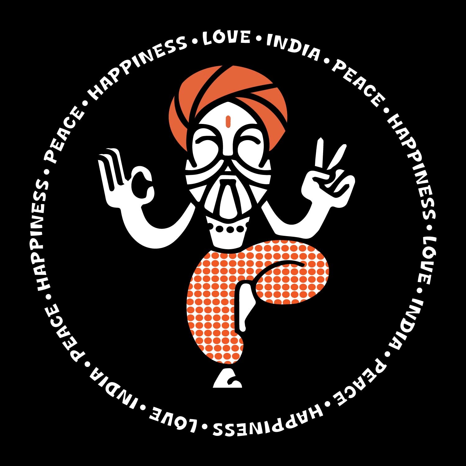 Sadhu – Tantra Original Brand Since 1997 – Unisex Cotton Tee Everyday Wear - Shipping Globally!