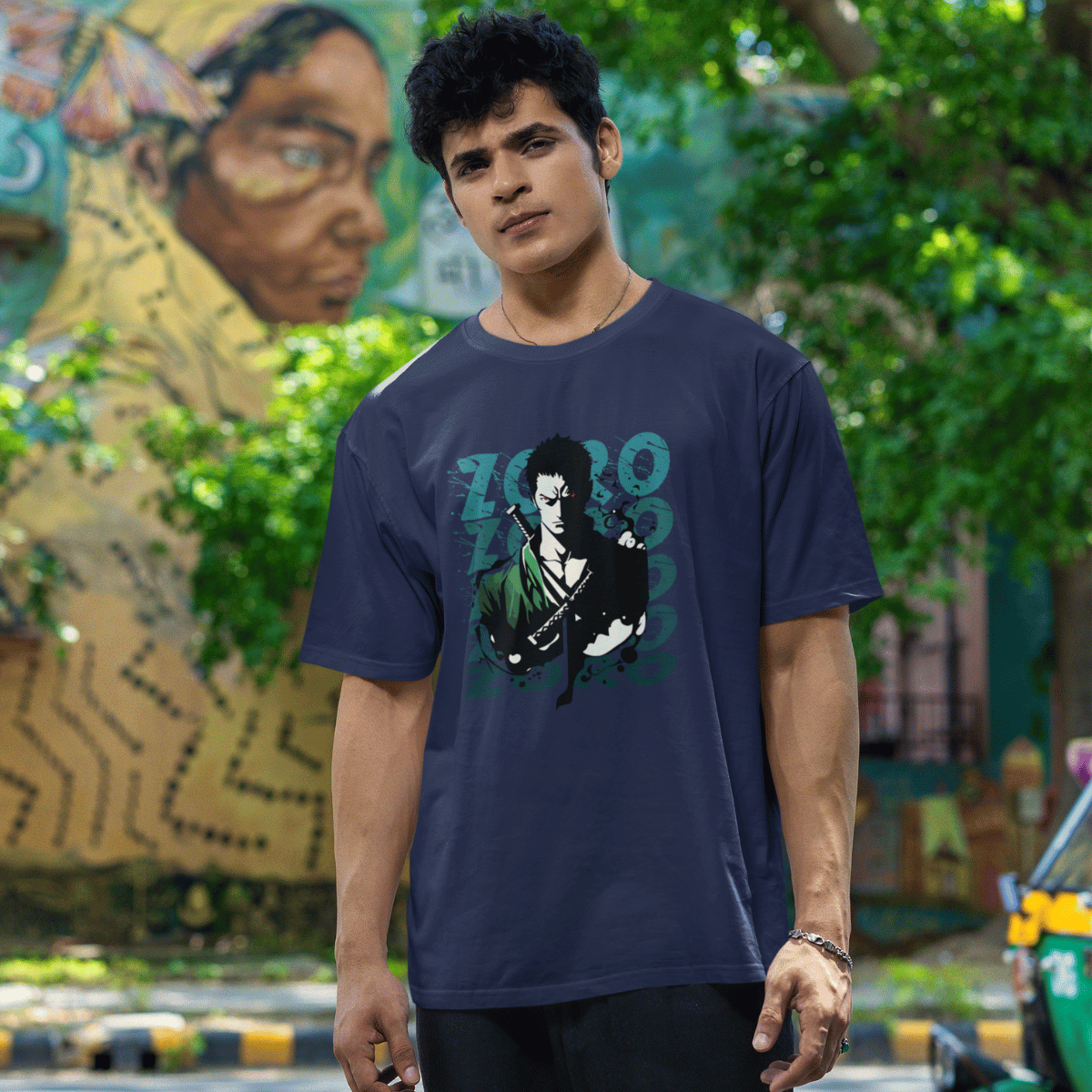 Zoro 1 - Anime Fanart Mens Printed T-shirts - Shipping Globally!