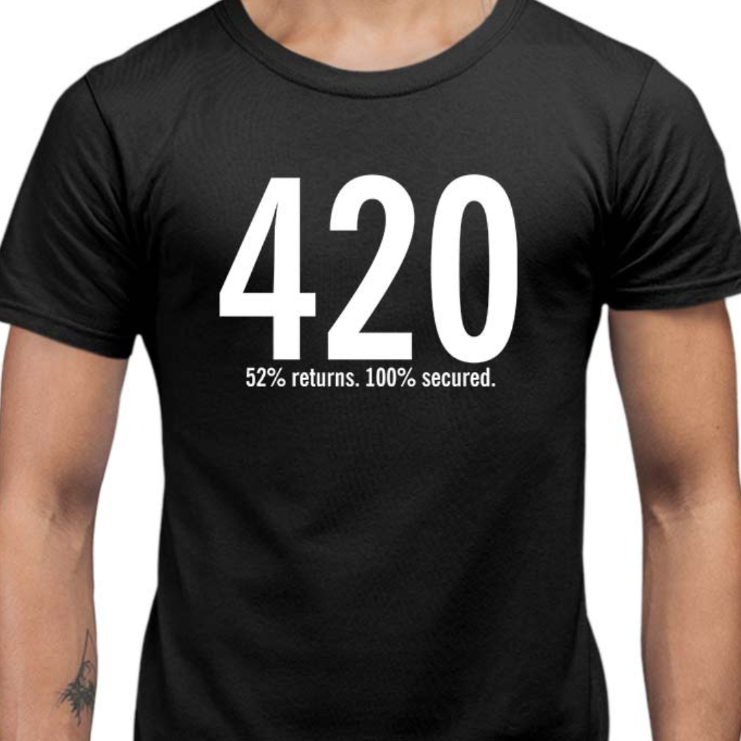 420 – Tantra Original Since 1997 – Unisex Cotton Tee Everyday Wear – Shipping Globally!