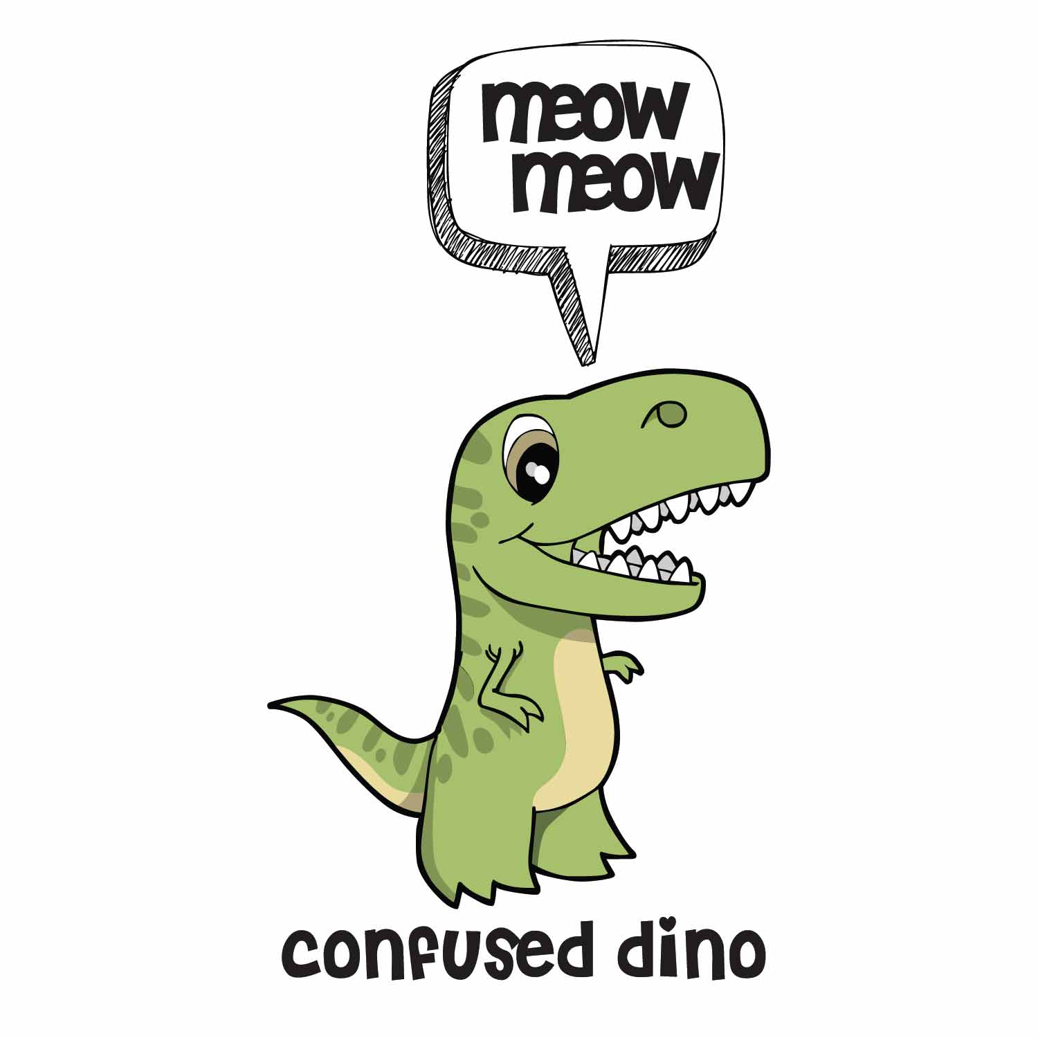 Dino – Tantra Original Since 1997 – Kids Graphic Cotton Tee – Funny Casual Wear - Shipping Globally!