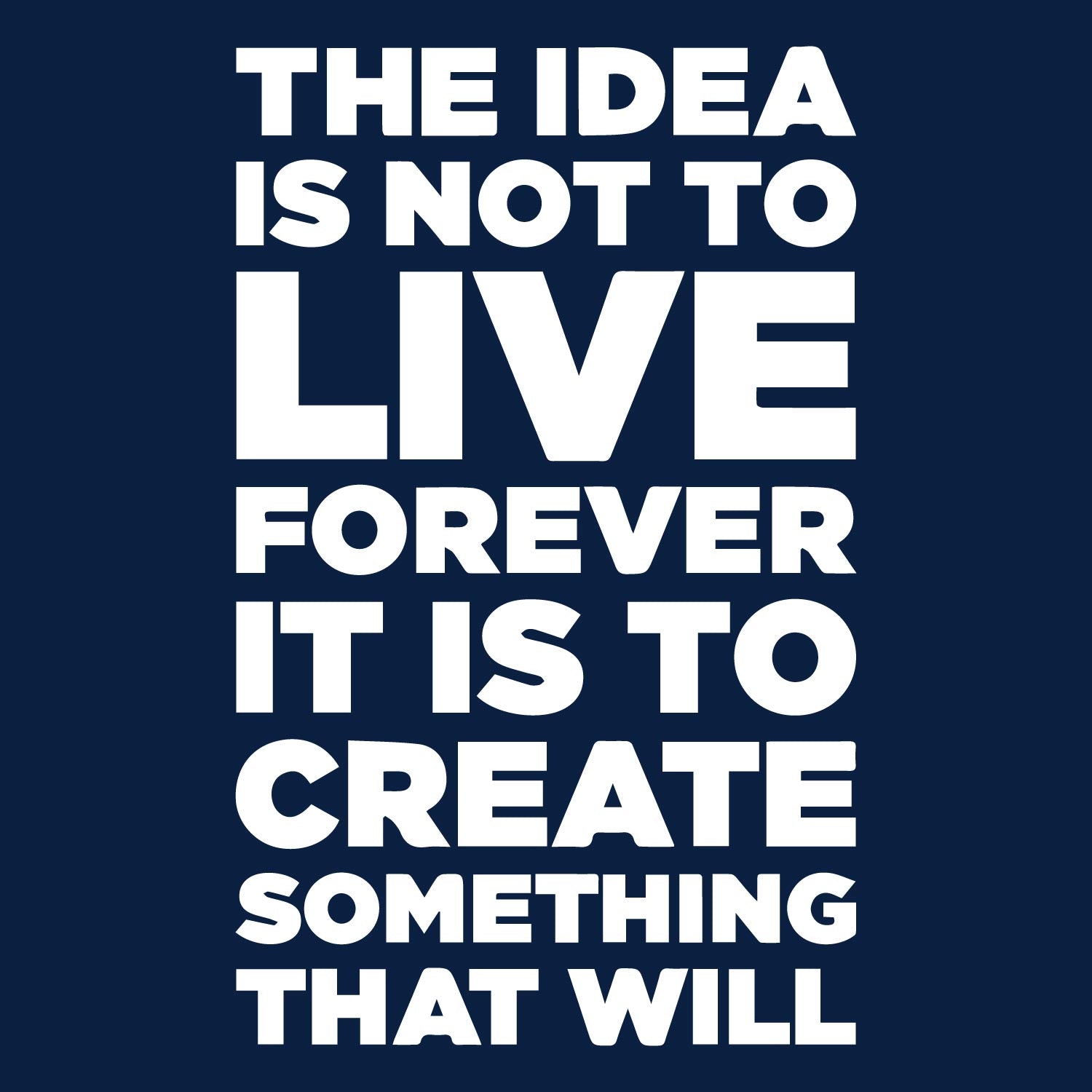 The Idea – Tantra Original Brand Since 1997 –  Inspirational Quote Graphic Unisex Cotton Tee Everyday Wear - Shipping Globally!