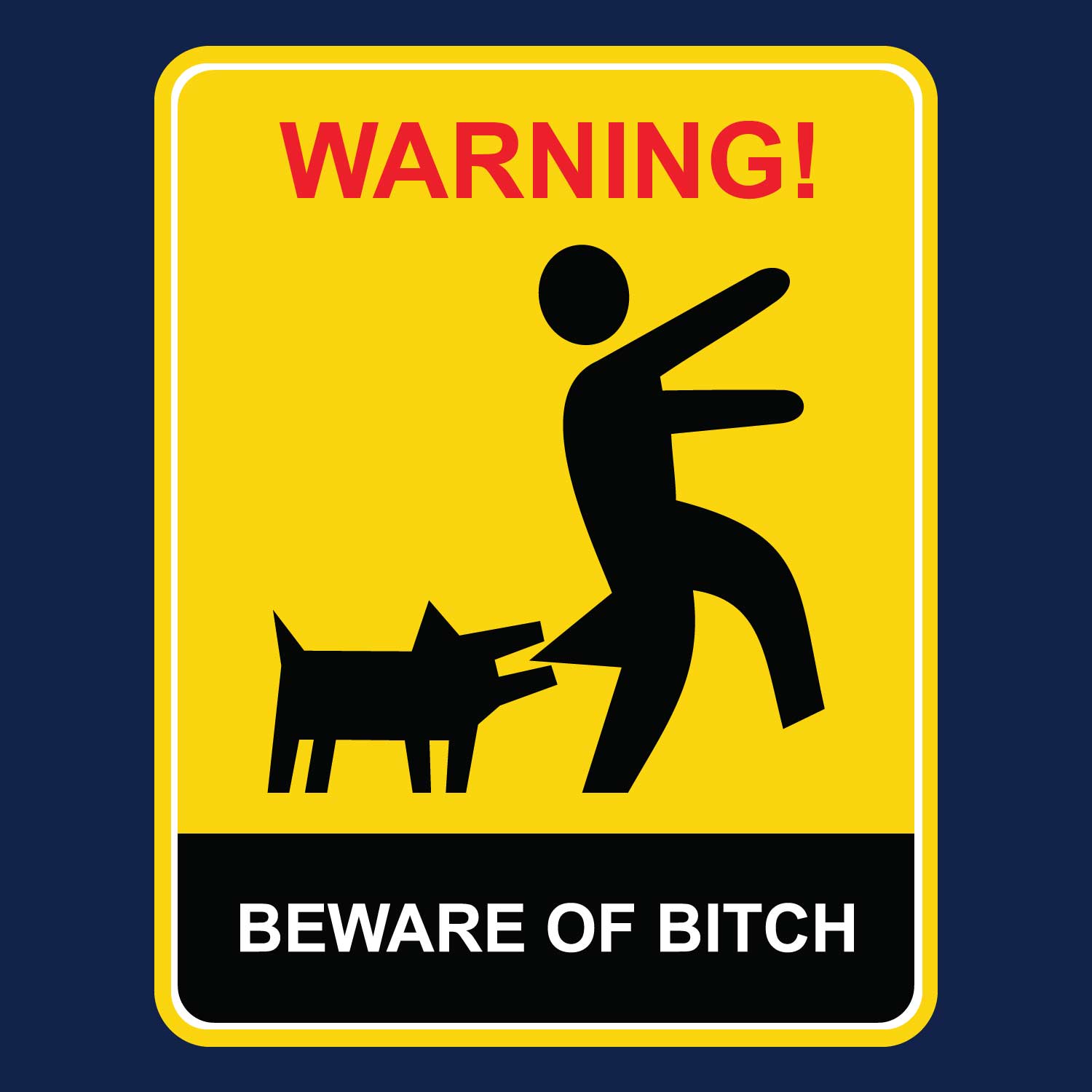 Beware of Bitch – Tantra Original Brand Since 1997 – Unisex Graphic Cotton Tee – Fierce & Fearless Casual Wear - Shipping Globally!