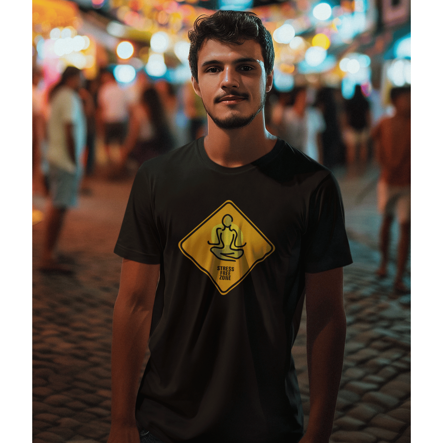 Stress Free - Mens T-shirts - Shipping Globally!
