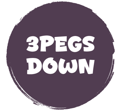 3 Pegs Down