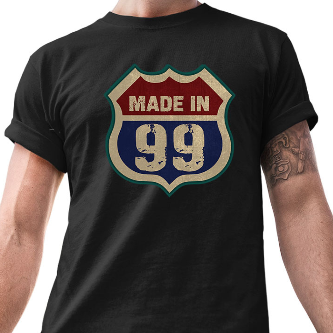Made in 99 – Tantra Original Since 1997 – Unisex Cotton Tee Everyday Wear – Shipping Globally!