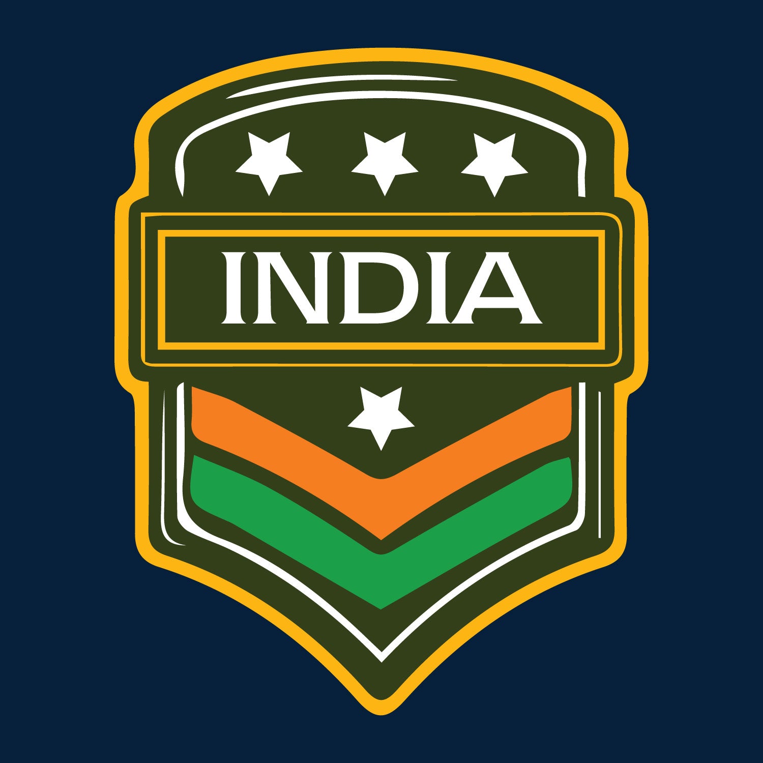 India Badge Women’s Tee – Tantra Original Brand Since 1997 – Shipping Globally!