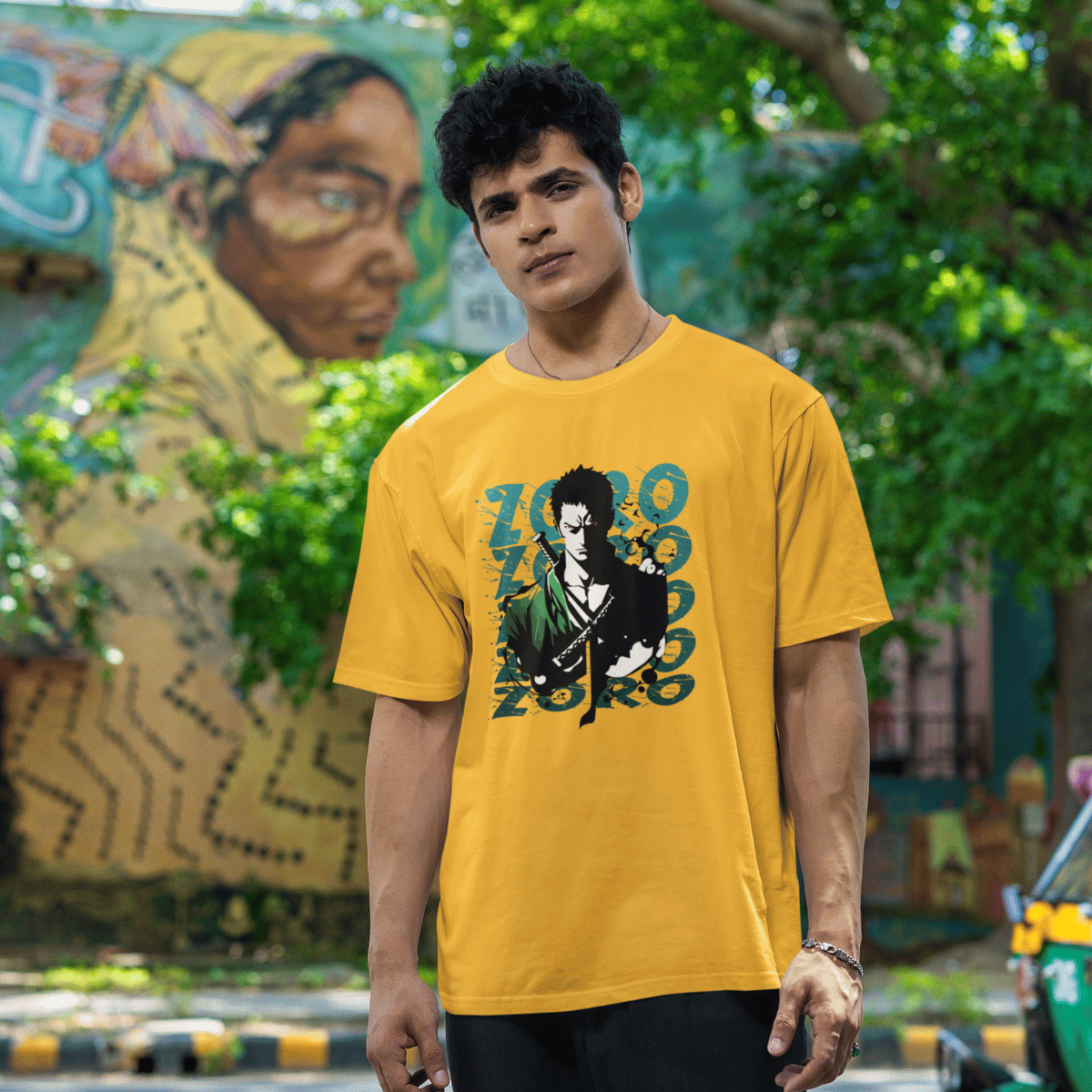 Zoro 1 - Anime Fanart Mens Printed T-shirts - Shipping Globally!