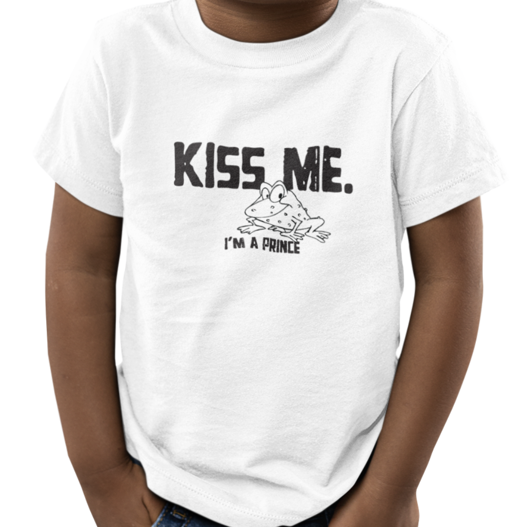 Kiss Me Kids Tee – Tantra Original Since 1997 – Cotton Tee Everyday Wear – Shipping Globally!