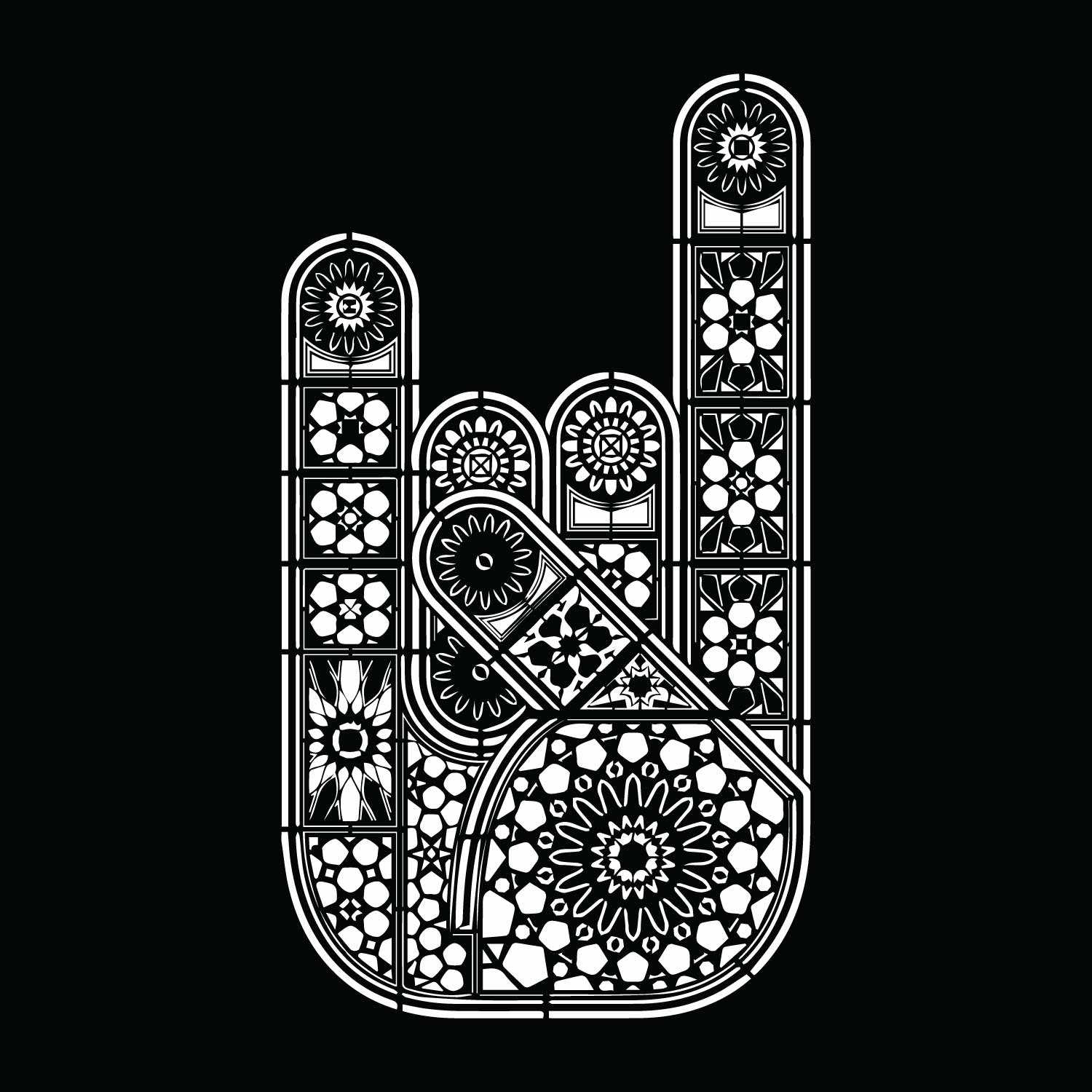 Rock Hand – Tantra Original Brand Since 1997 – Unisex Cotton Tee – Music-Inspired Everyday Wear - Shipping Globally!