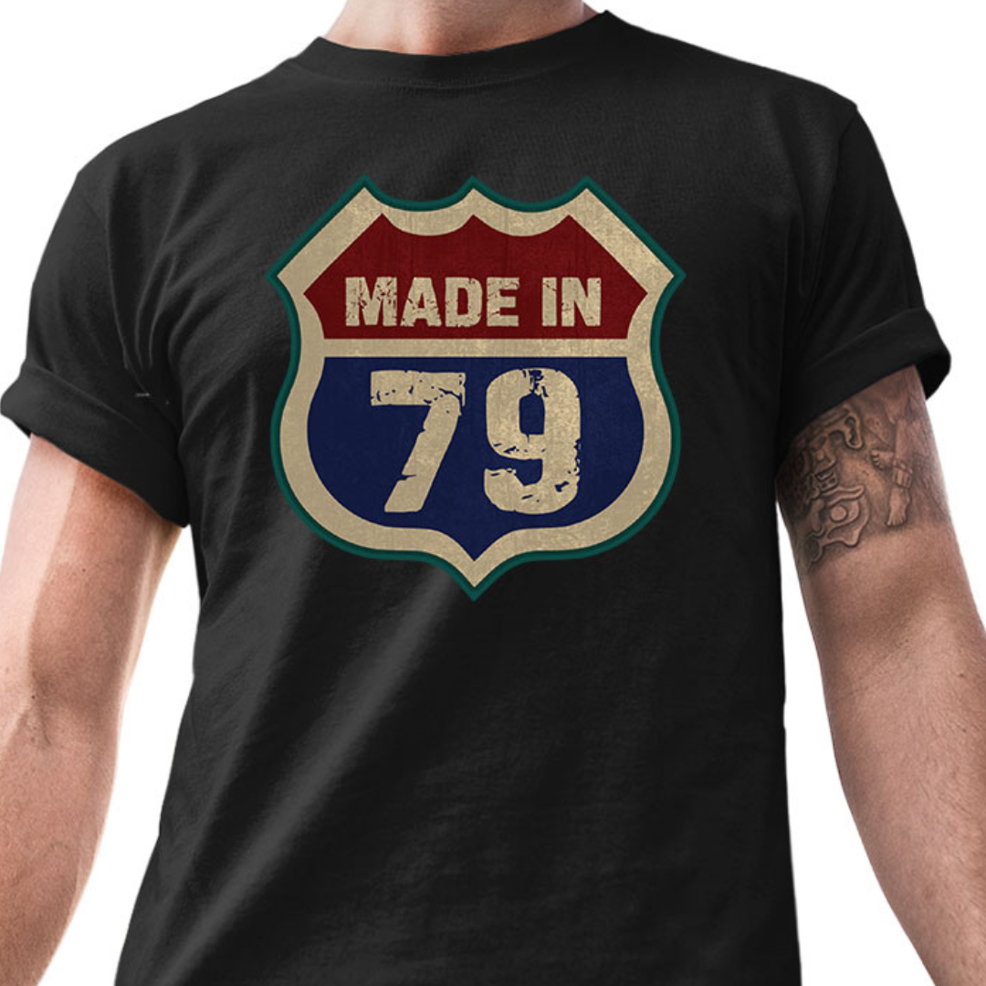 Made in 1978-2003 Tees Tantra Original Since 1997 Unisex Cotton Tee for Everyday Wear Shipping Worldwide