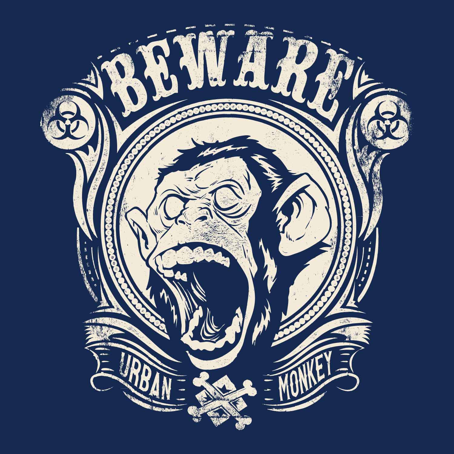 Beware Women’s Tee – Tantra Original Brand Since 1997 – Graphic Cotton Tee – Casual Wear For Fierce Females - Shipping Globally!