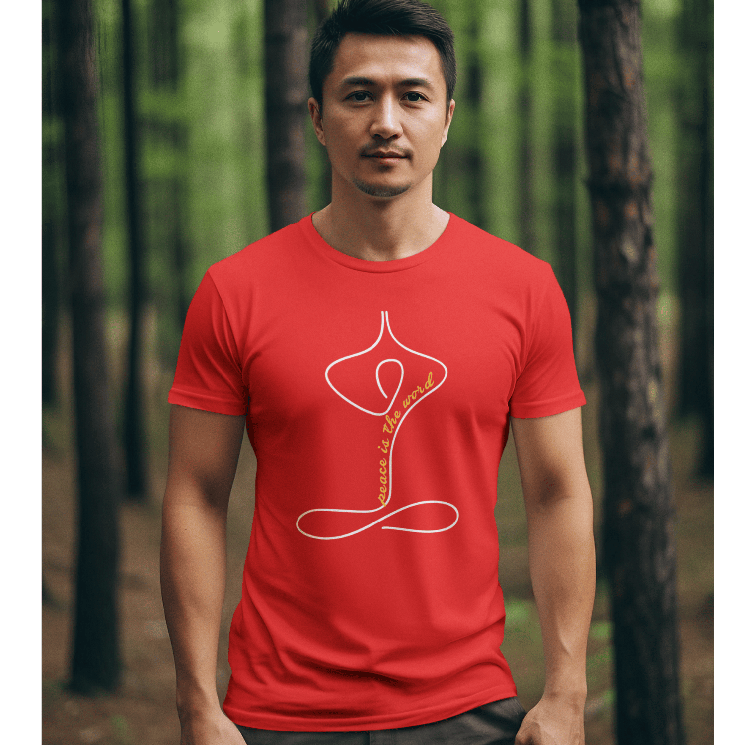 Peace Word - Mens T-shirts - Shipping Globally!