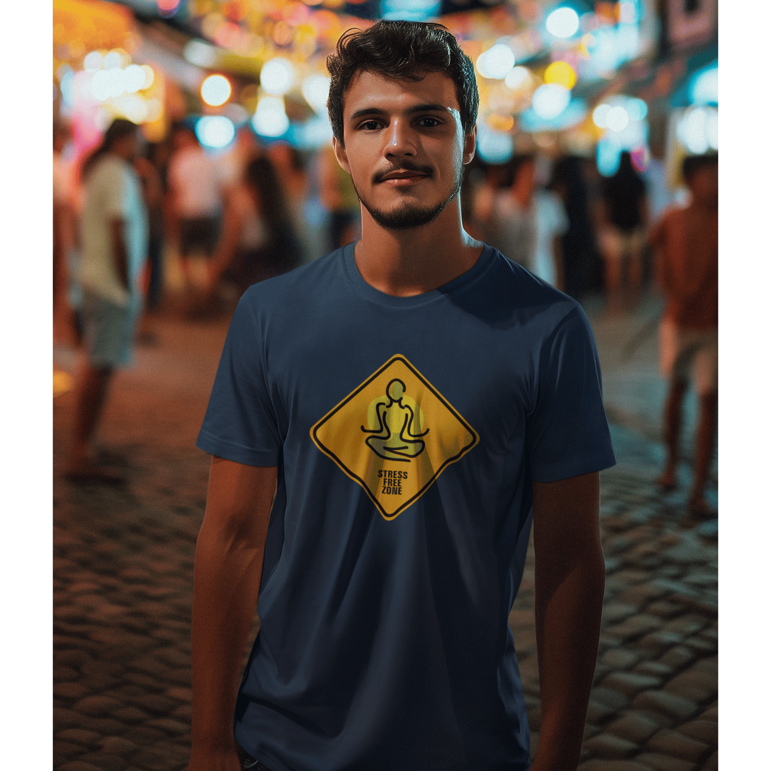 Stress Free - Mens T-shirts - Shipping Globally!