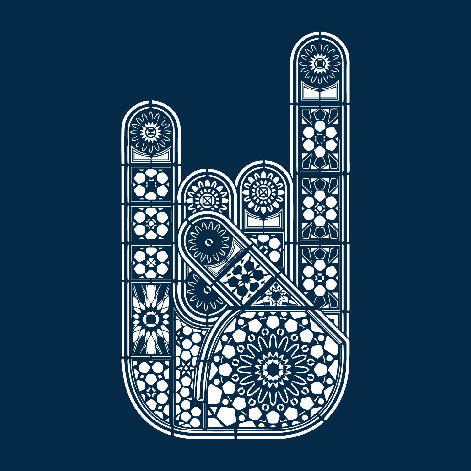 Rock Hand – Tantra Original Brand Since 1997 – Unisex Cotton Tee – Music-Inspired Everyday Wear - Shipping Globally!