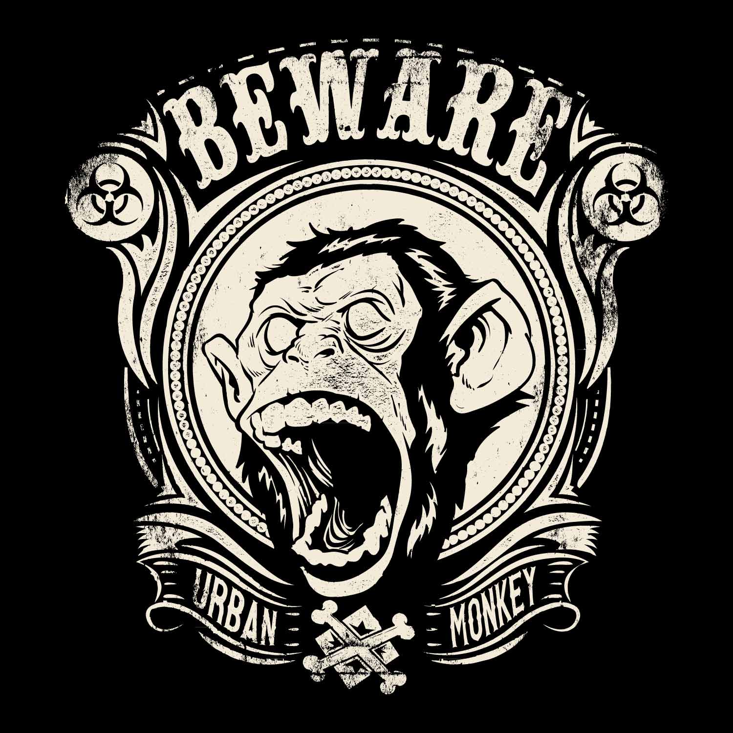 Beware Women’s Tee – Tantra Original Brand Since 1997 – Graphic Cotton Tee – Casual Wear For Fierce Females - Shipping Globally!
