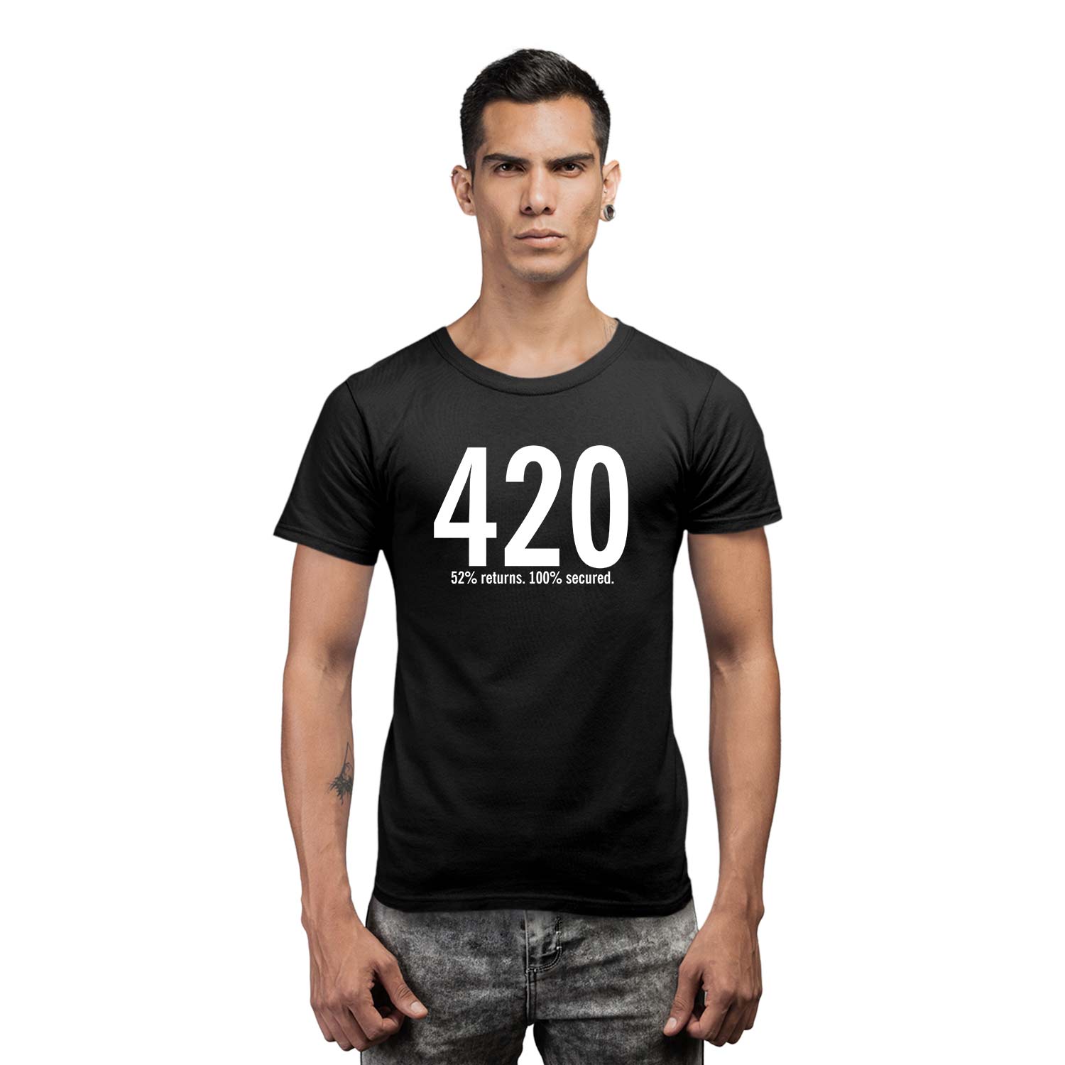 420 – Tantra Original Since 1997 – Unisex Cotton Tee Everyday Wear – Shipping Globally!