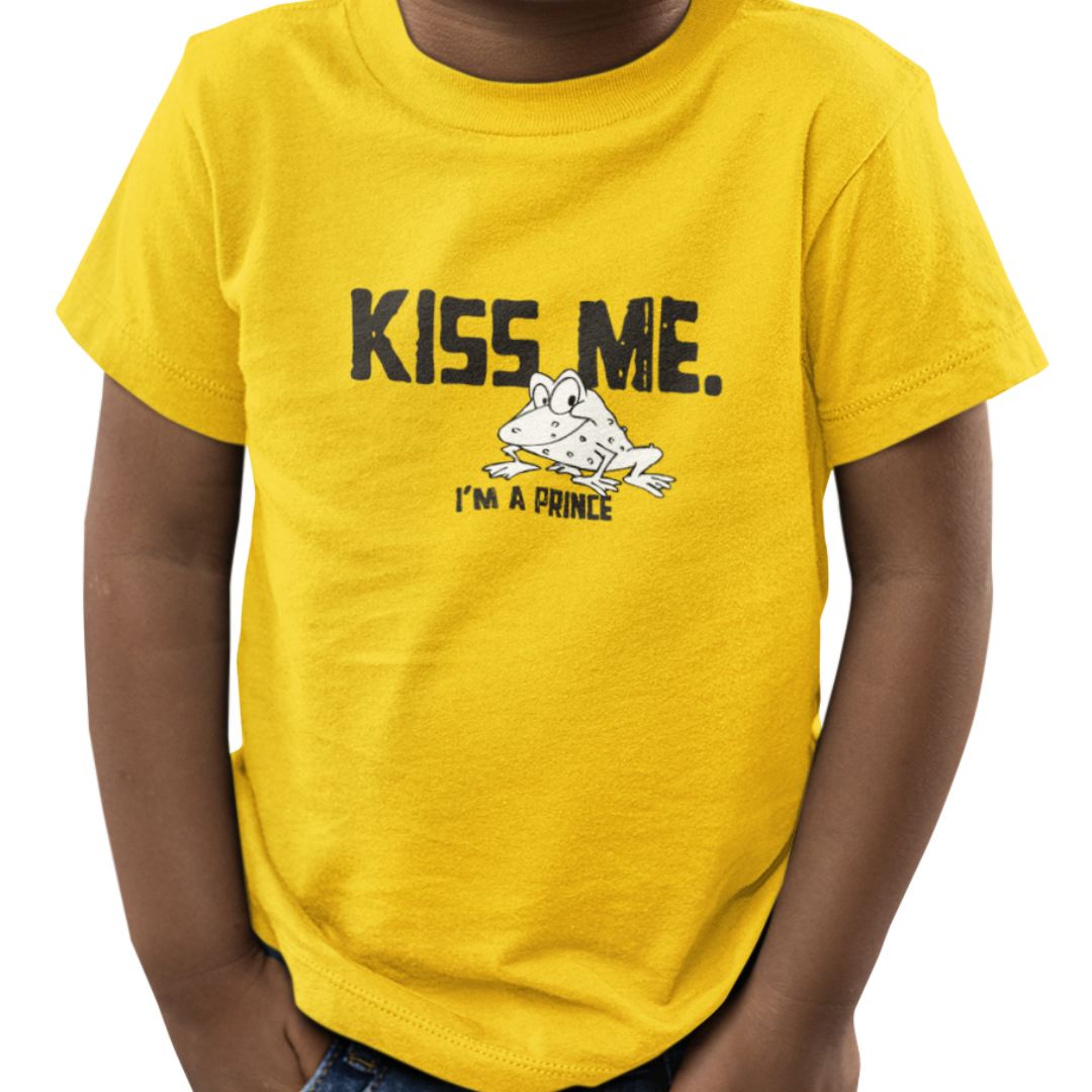Kiss Me Kids Tee – Tantra Original Since 1997 – Cotton Tee Everyday Wear – Shipping Globally!