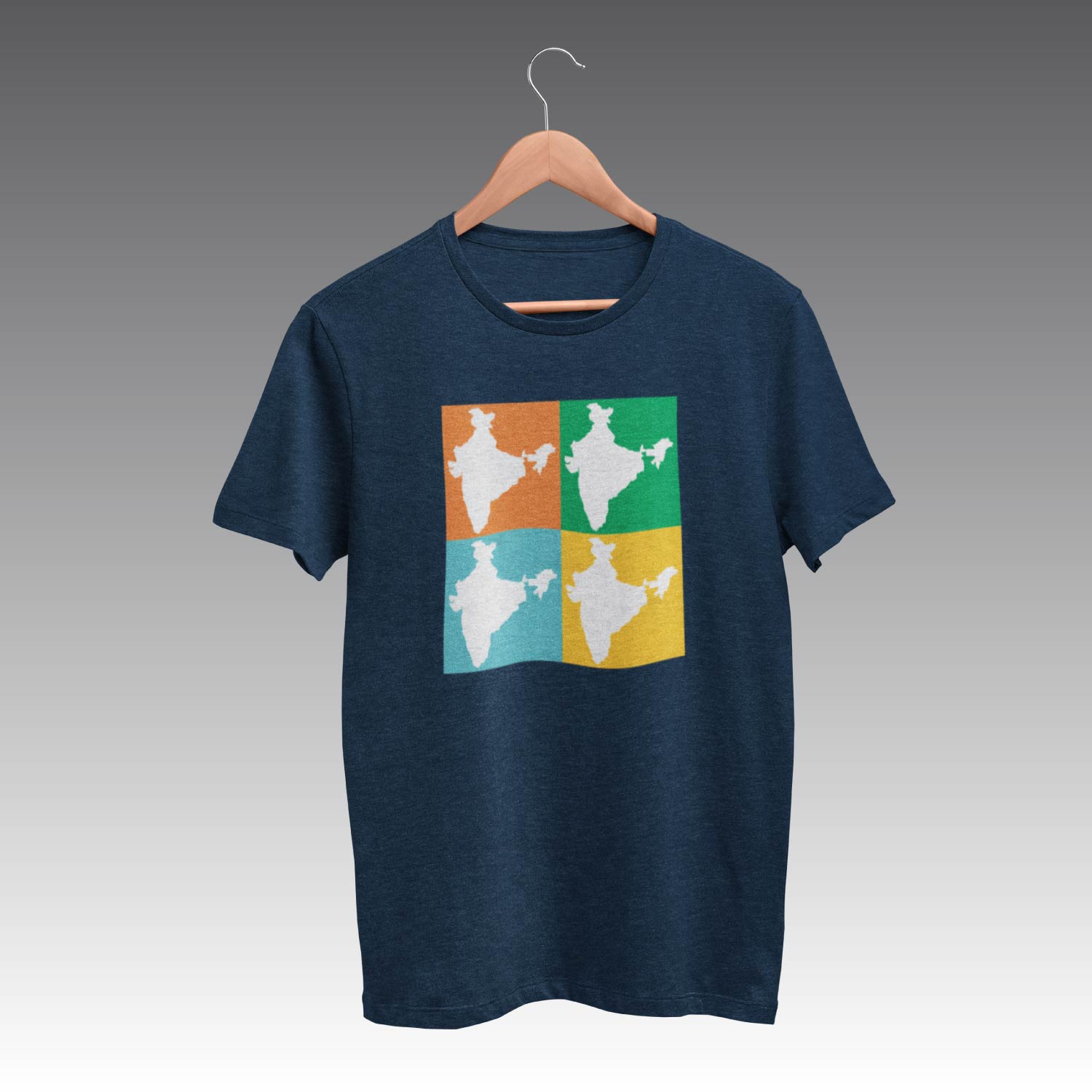 4 India T-Shirt – Tantra Original Brand Since 1997 – Unisex Cotton Tee Casual Wear - Shipping Globally!