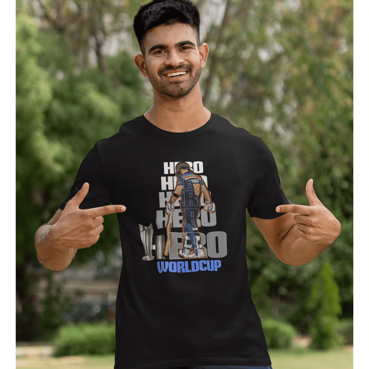 World Cup Heros - Mens Printed T-shirts - Shipping Globally!