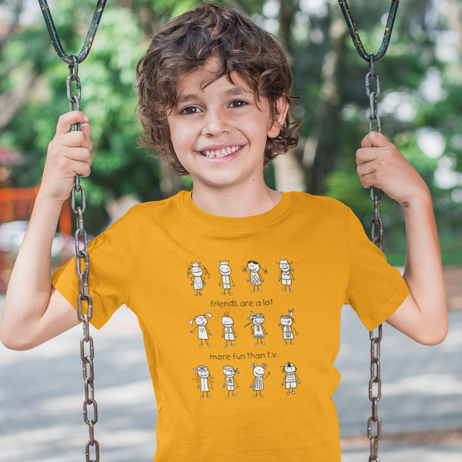 Friends vs TV – Tantra Original Since 1997 – Unisex Cotton Tee Everyday Wear – Shipping Globally