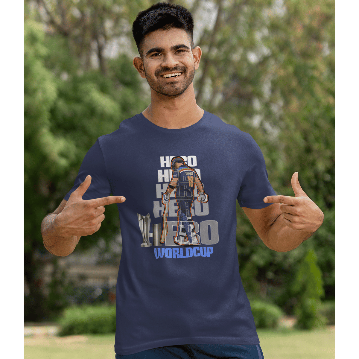 World Cup Heros - Mens Printed T-shirts - Shipping Globally!