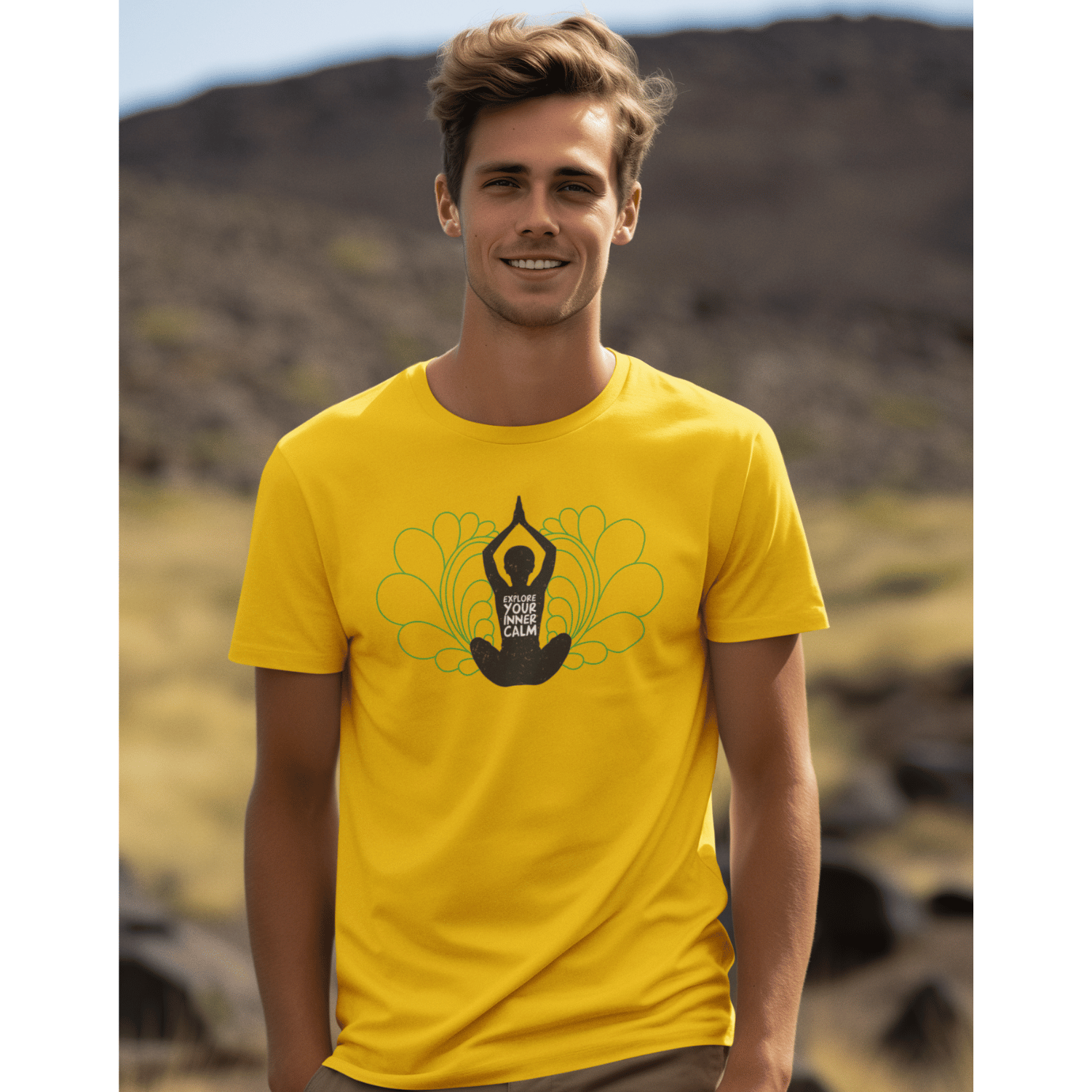 Inner Calm - Mens T-shirts - Shipping Globally!