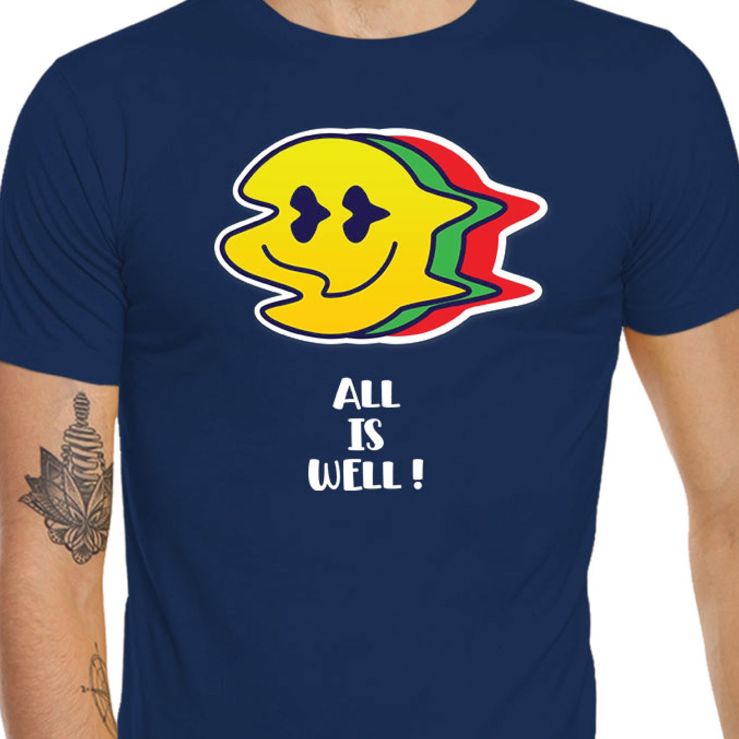 All Is Well Tantra Original Since 1997 – Unisex Cotton Tee Everyday Wear – Shipping Globally!