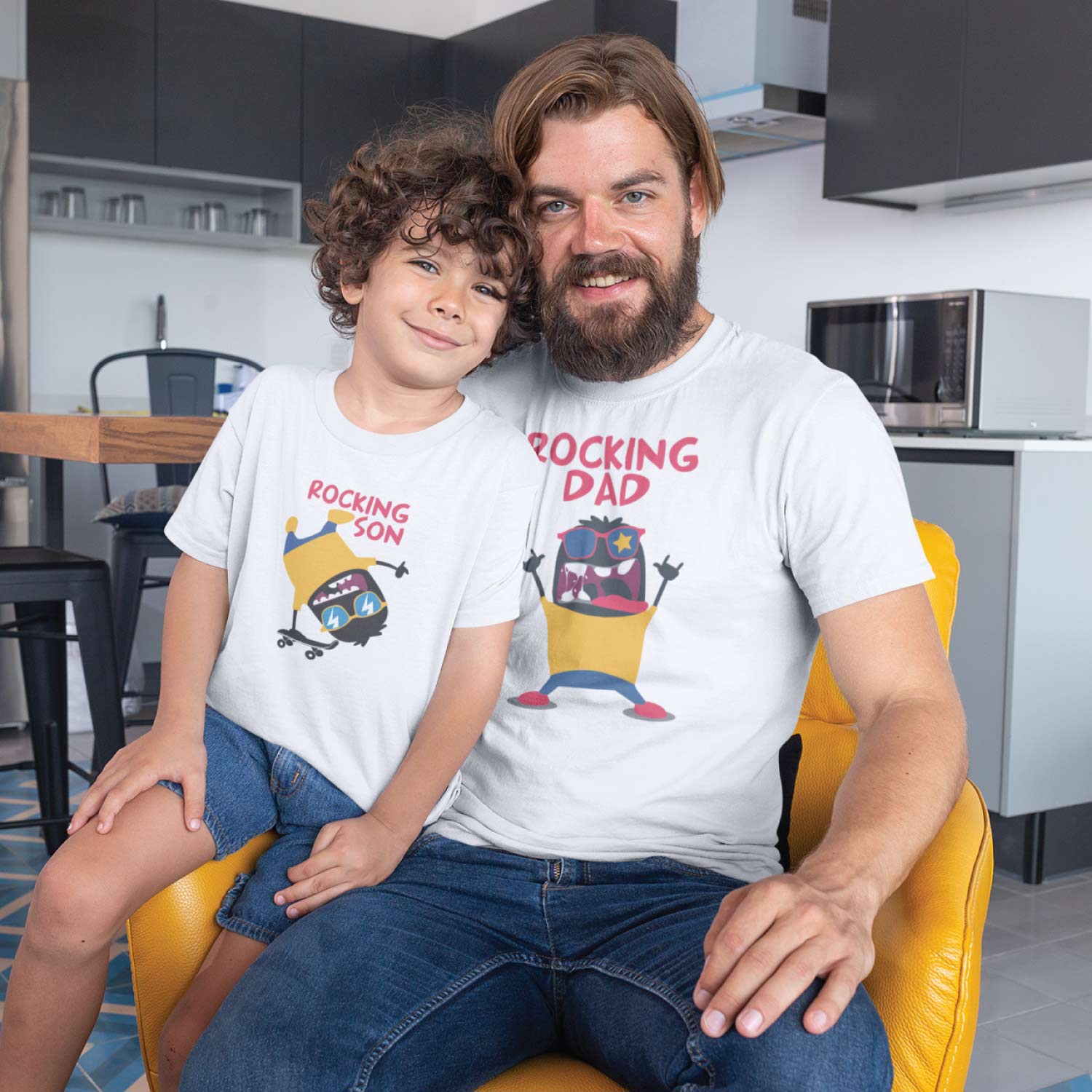 Rocking Hand Family Tees – Tantra Original Since 1997 – Matching Cotton Tee Everyday Wear – Shipping Globally!