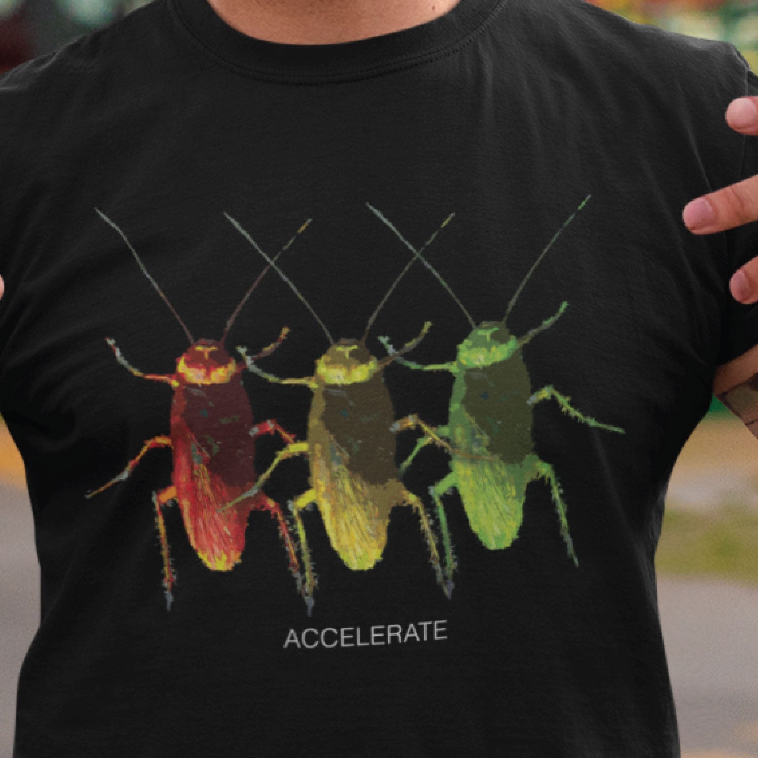 Accelerate 100% Cotton Unisex T-Shirt Everyday Casual Wear Original Since 1997 Shipping Globally