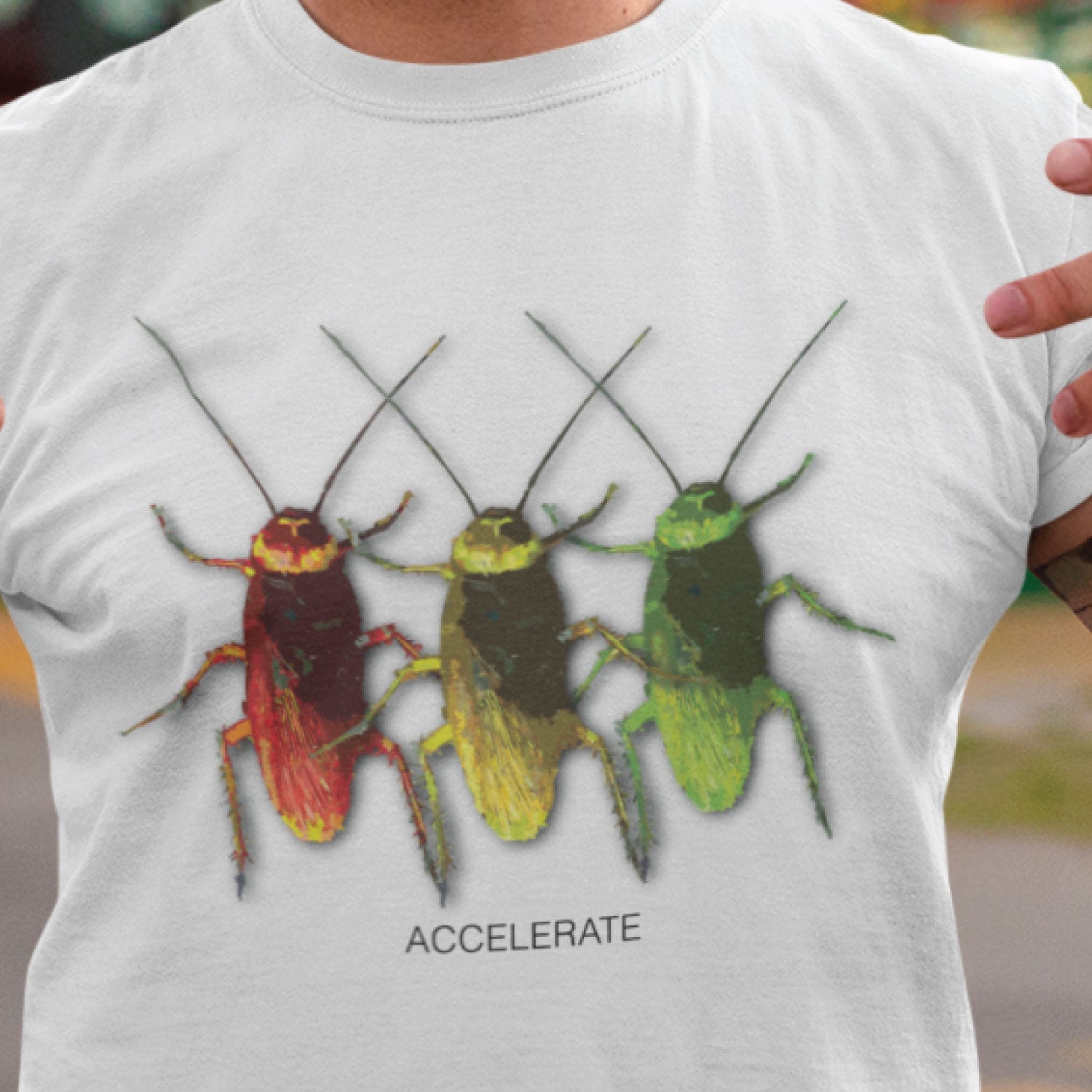 Accelerate 100% Cotton Unisex T-Shirt Everyday Casual Wear Original Since 1997 Shipping Globally