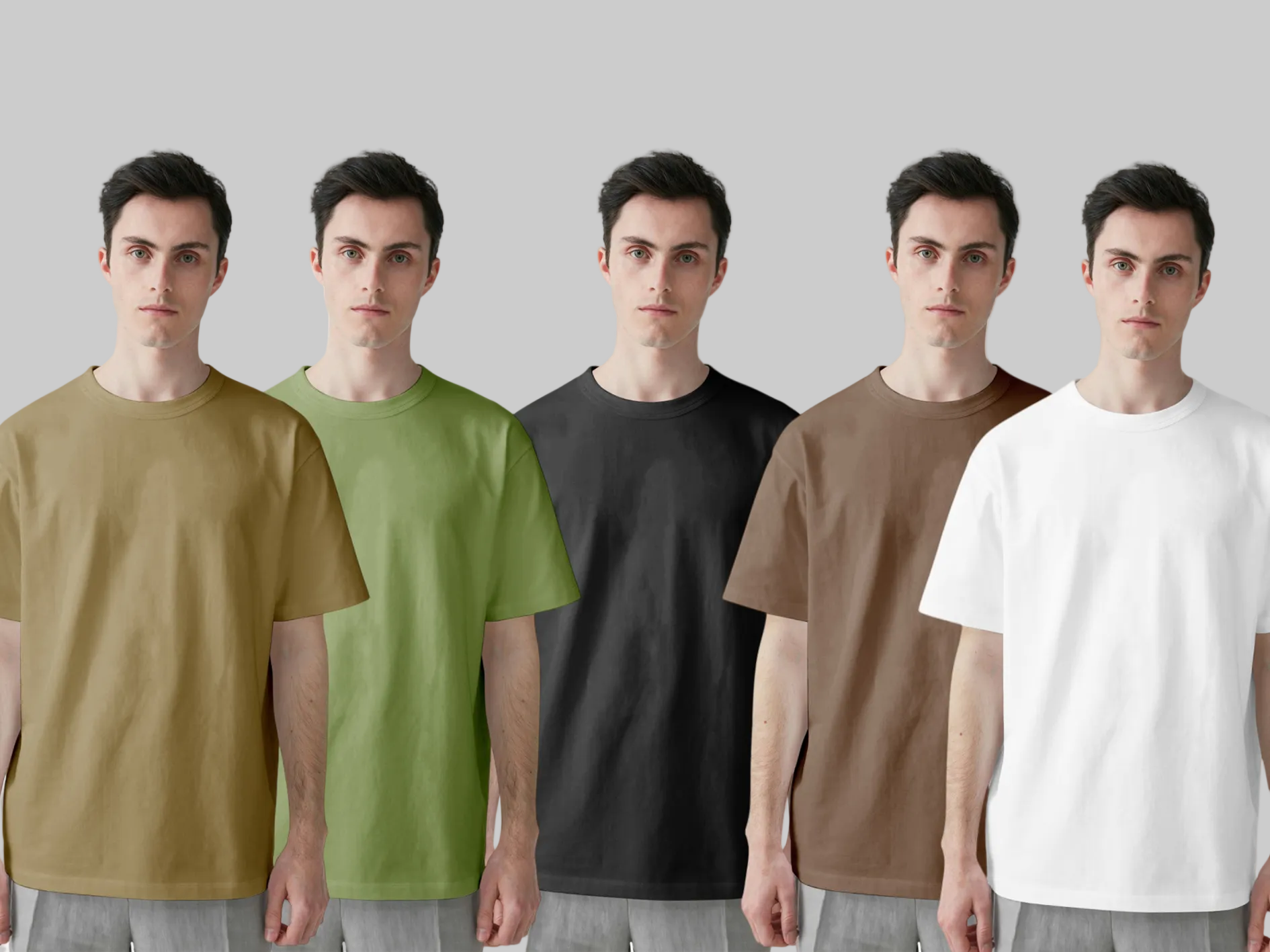 Pack of 3 Oversized T-Shirts