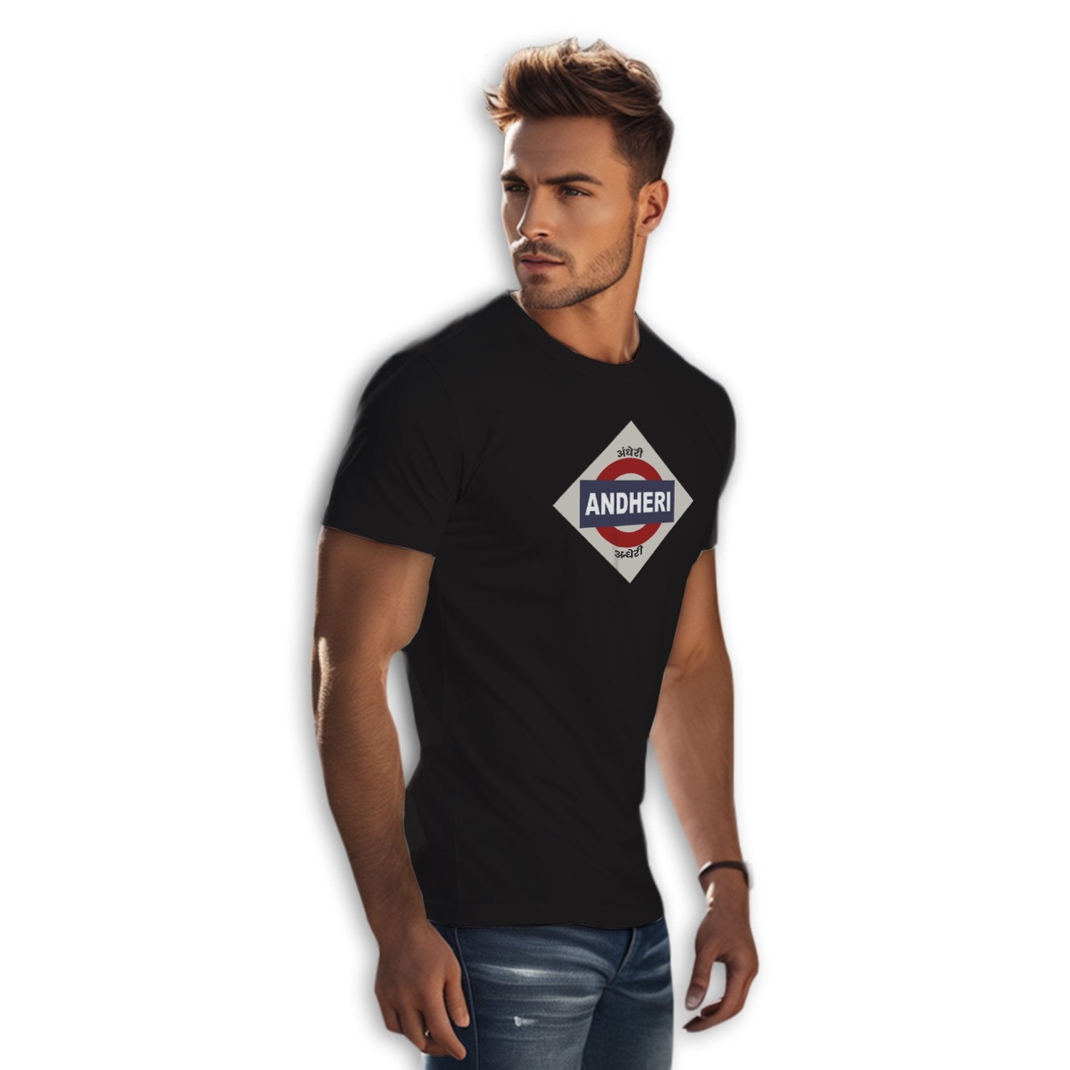 Andheri Local - Mens T-shirts - Shipping Globally!