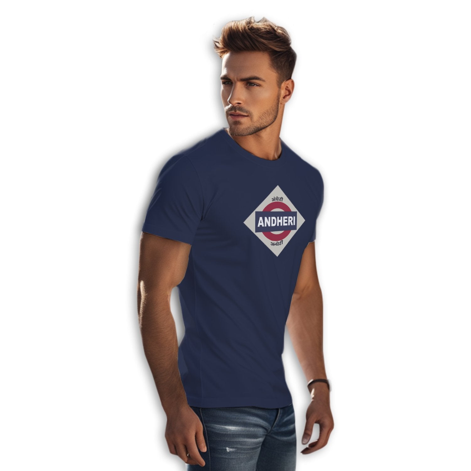 Andheri Local - Mens T-shirts - Shipping Globally!
