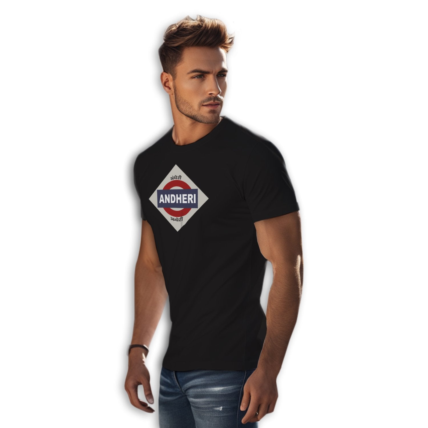 Andheri Local - Mens T-shirts - Shipping Globally!