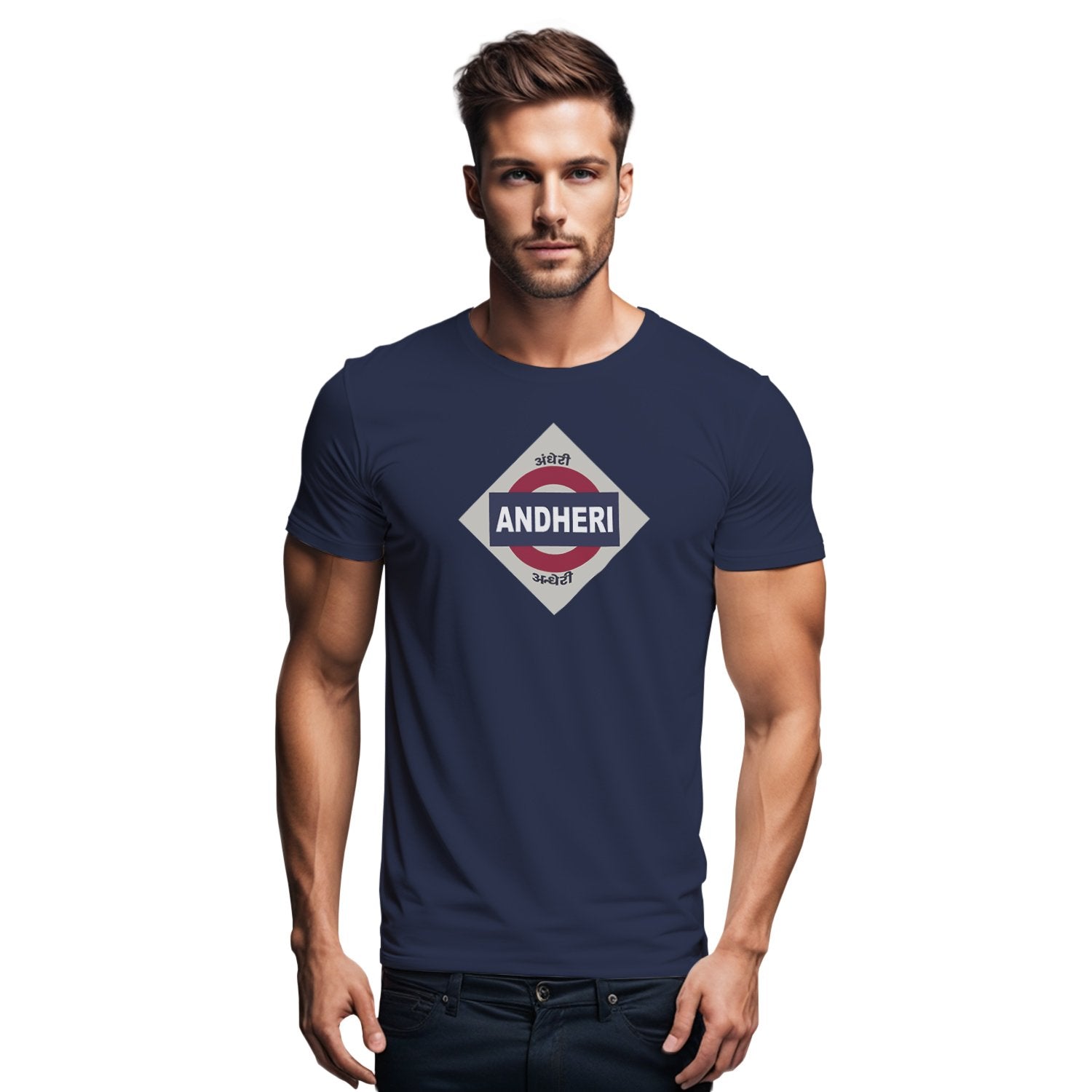 Andheri Local - Mens T-shirts - Shipping Globally!