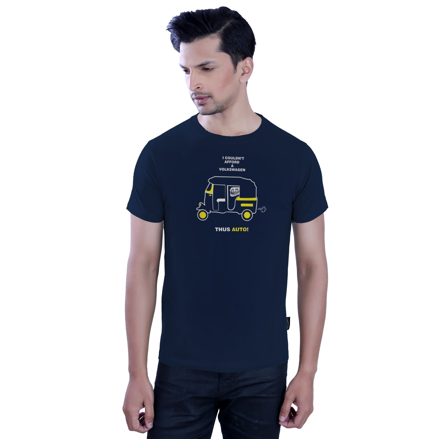 Auto 2 Graphic Tee - Tantra Original Brand (Since 1997) - Regular Fit, Half Sleeve, Round Neck, Premium Cotton, Casual Wear - Shipping Globally!