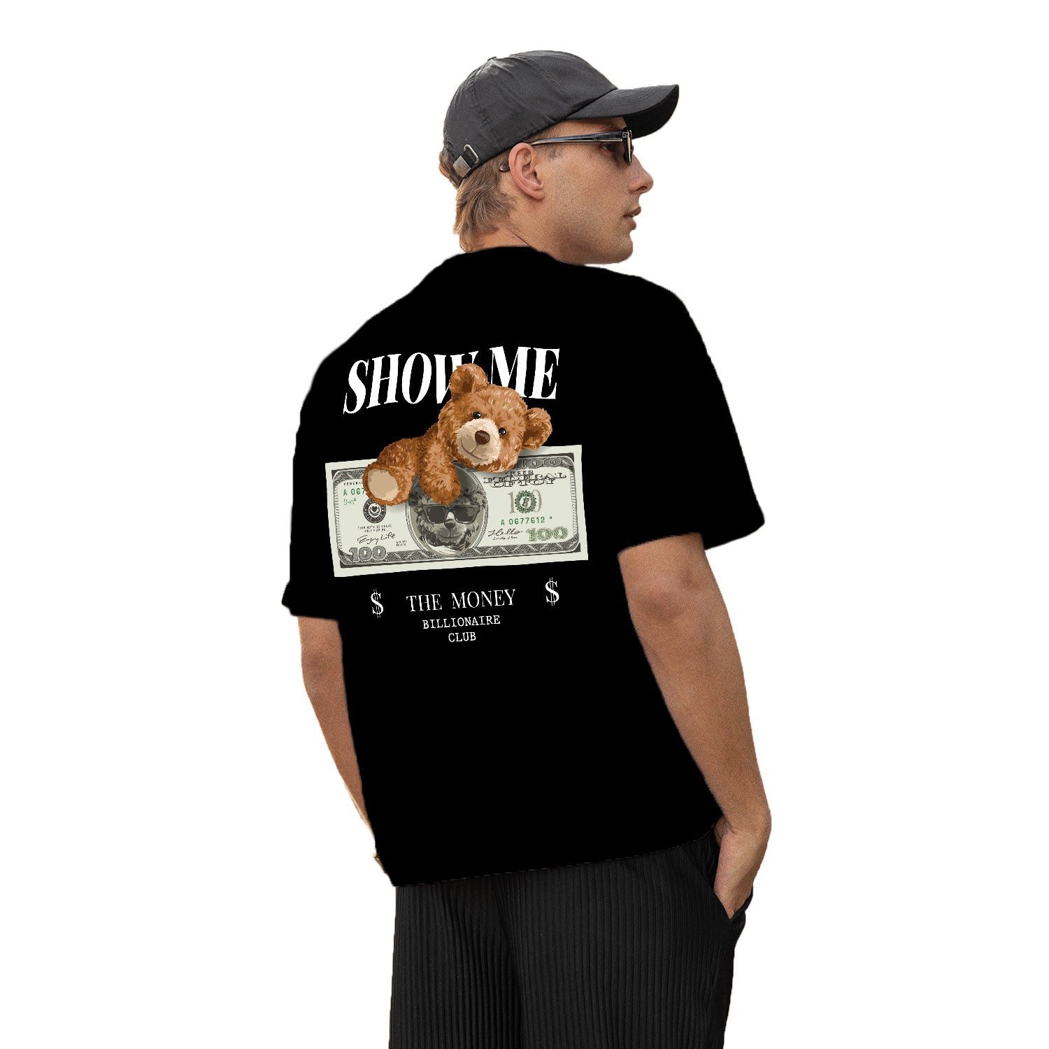 Show Me Oversize Back Print – Tantra Original Brand Since 1997 – Unisex Cotton Tee Everyday Wear - Shipping Globally!